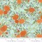 Fabric Moda Aqua Fall Floral I Love Fall Most of All by the Quarter Yard 56141-13